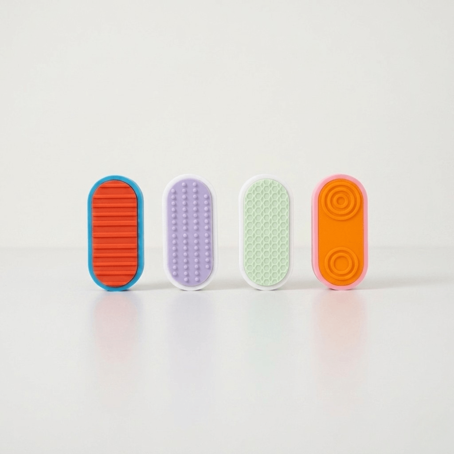 Custom Mag Slider by Holly in various colors and textures, showcasing its unique design and custom options.