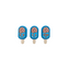 Blue Ice Lollie Friends clicker fidget toys