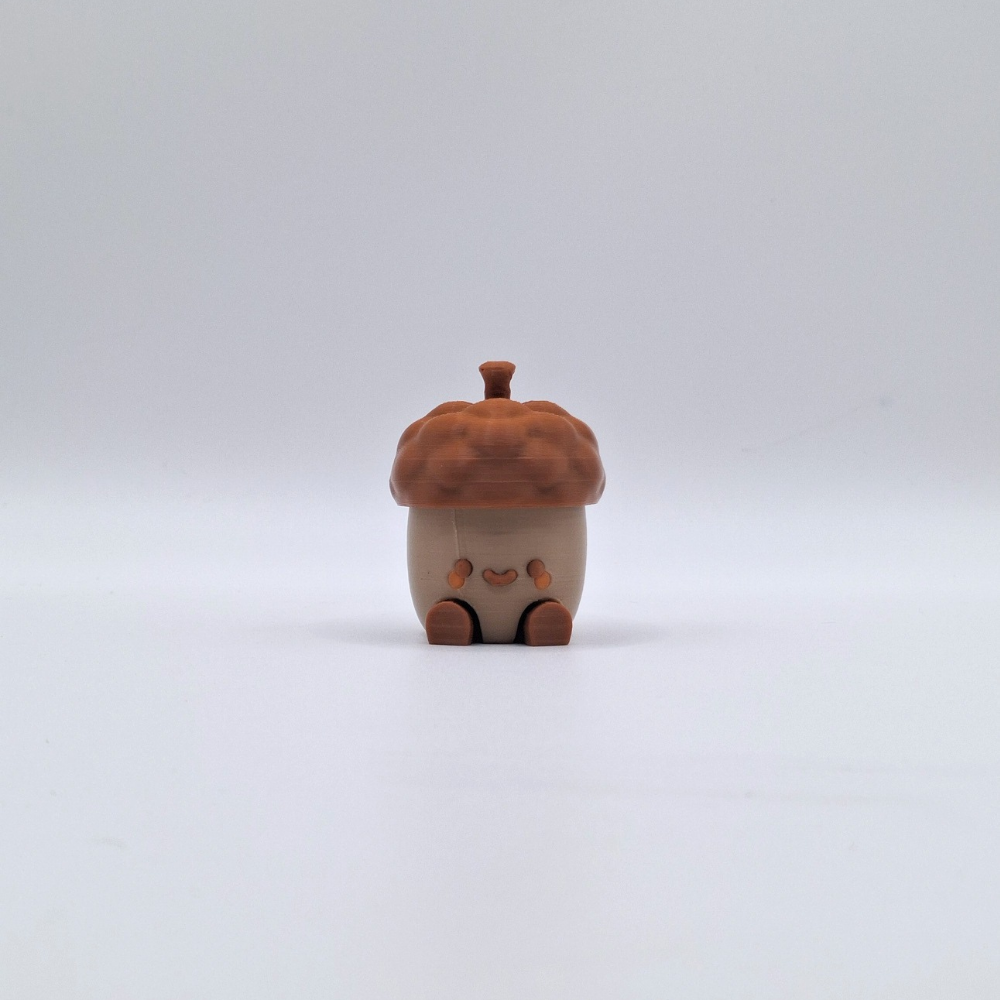 Acorn keycharm clicker fidget toy tactile sensory toy