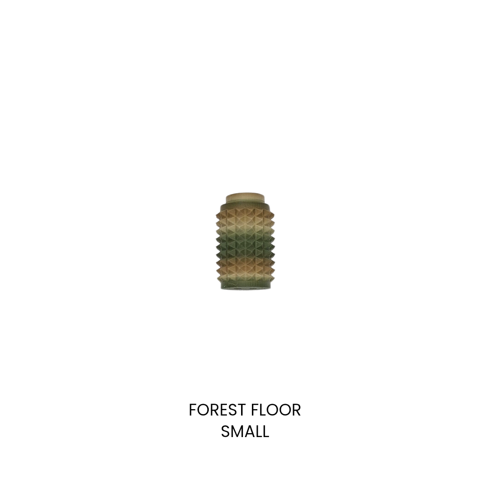Spike pain stim clicker sensory tool fidget toy with lanyard attachment gradient forest floor small
