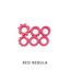 Glitter gradient red and pink fidget rings, sensory fidget toy