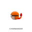 Poke Ball Clickers featuring a colorful Charmander design for stress relief and focus enhancement.