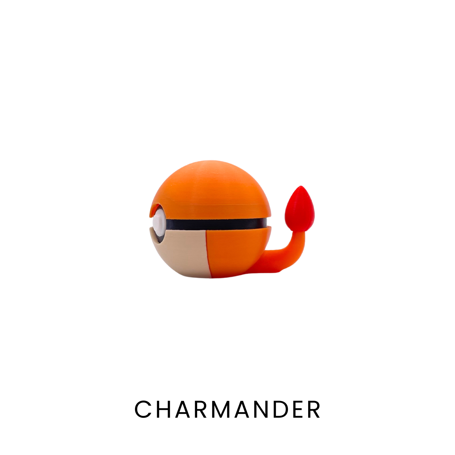 Poke Ball Clickers featuring a colorful Charmander design for stress relief and focus enhancement.