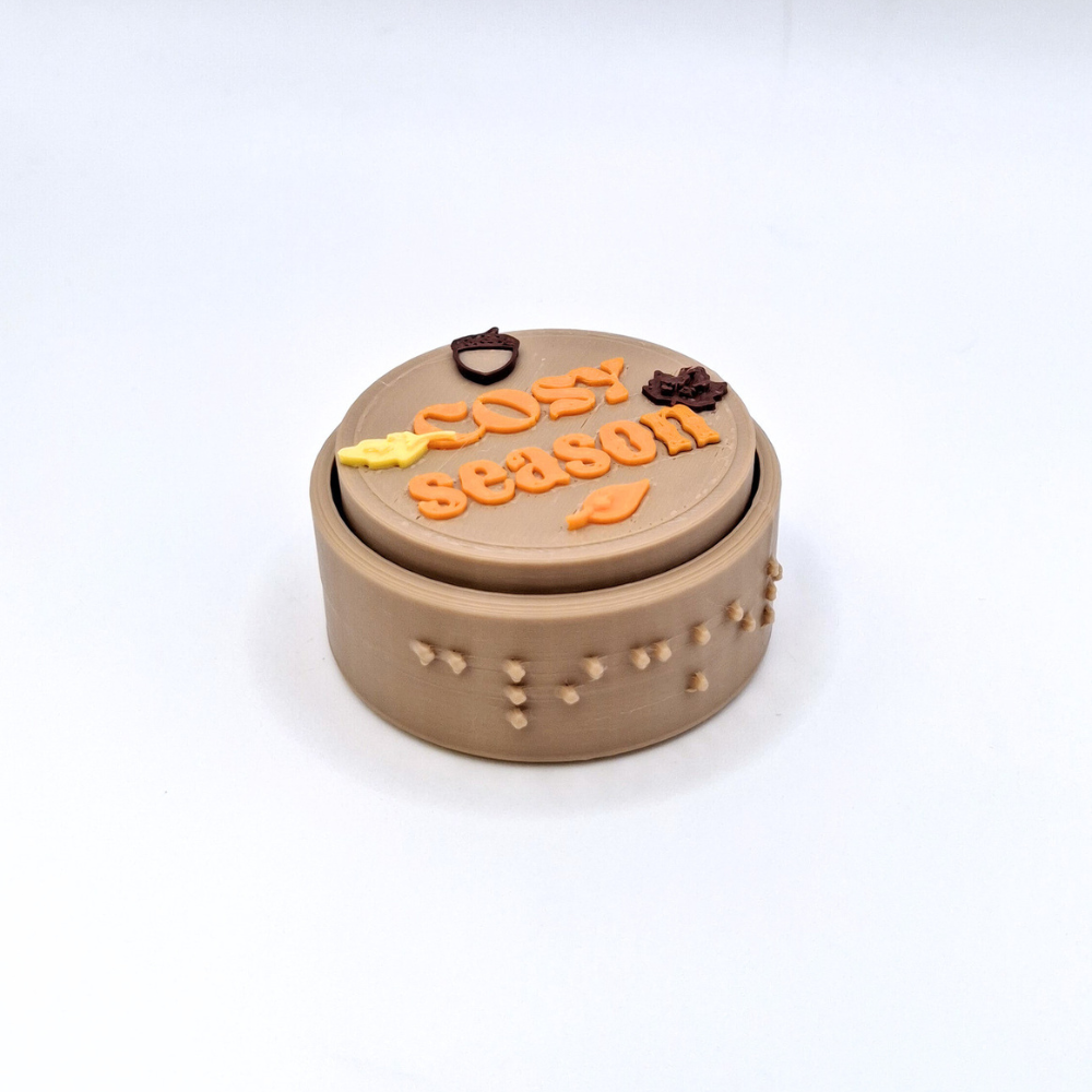 Cozy Season Large Button Clicker