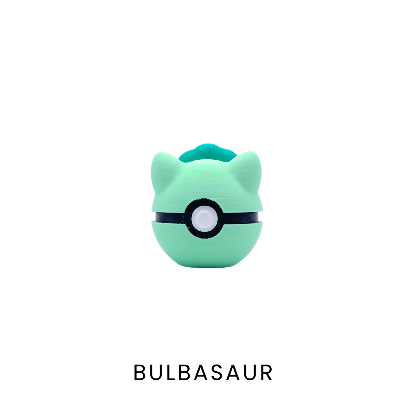 Poke Ball Clickers in the shape of Bulbasaur, ideal for stress relief and focus enhancement.