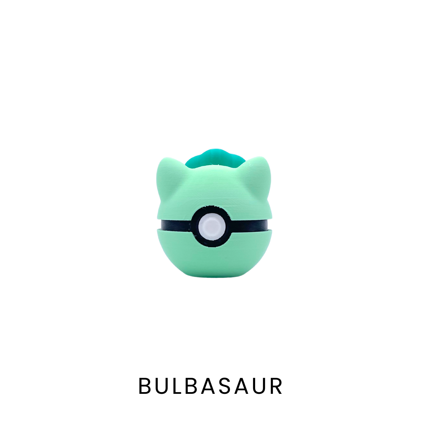 Poke Ball Clickers in the shape of Bulbasaur, ideal for stress relief and focus enhancement.
