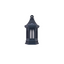 gothic style lantern clickers glitter black and silver