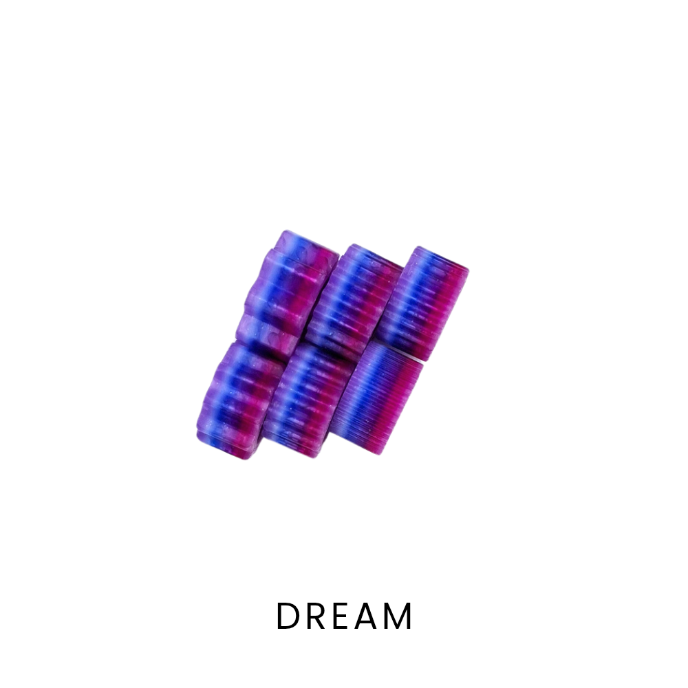 Purple gradient fidget rings, sensory fidget toy
