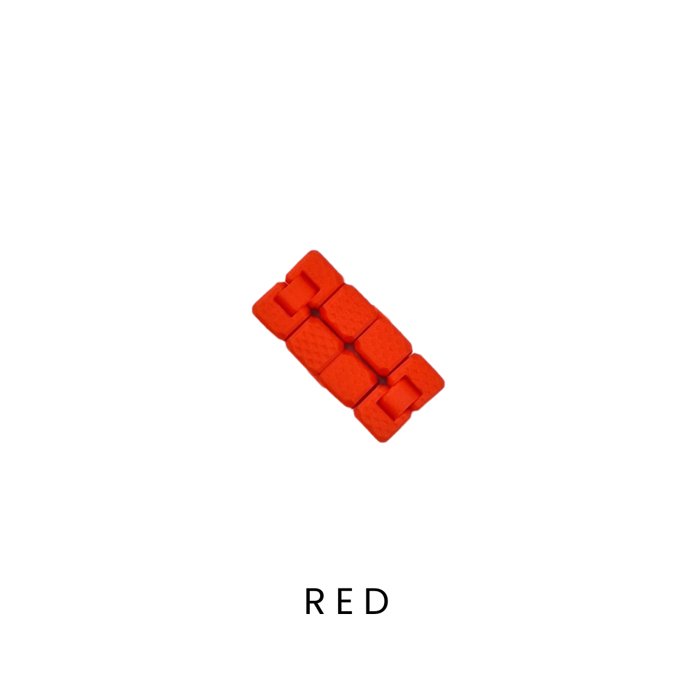 red mini infinity cube | Dans Fidget Foundry