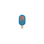 Ice Lollie Friends Blue angry face