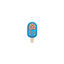 Ice Lollie Friends Blue smiling face