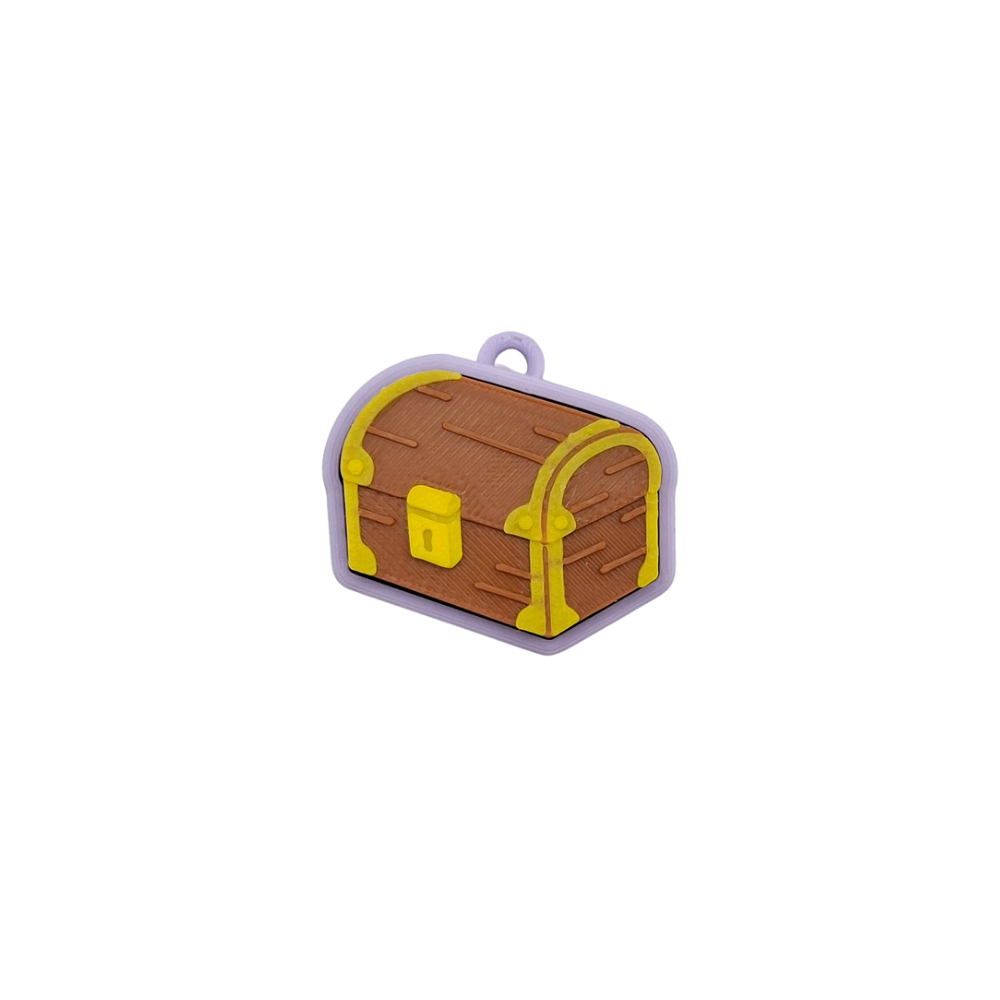 treasure chest clicker fidget toy