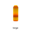 Pain stim clicker sensory tool for neurodivergent adults sunset yellow large
