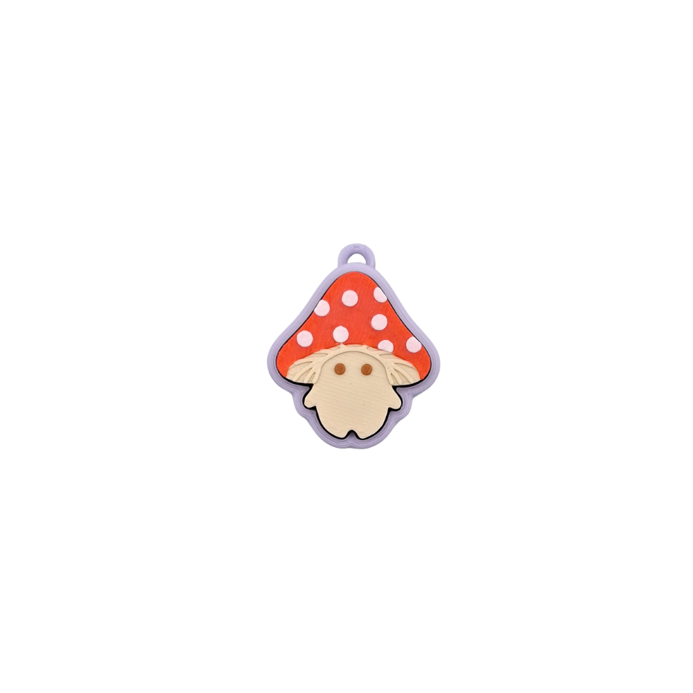 mushroom clicker fidget toy