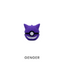 Poke Ball Clickers in a Gengar design, perfect for stress relief and enhancing concentration.