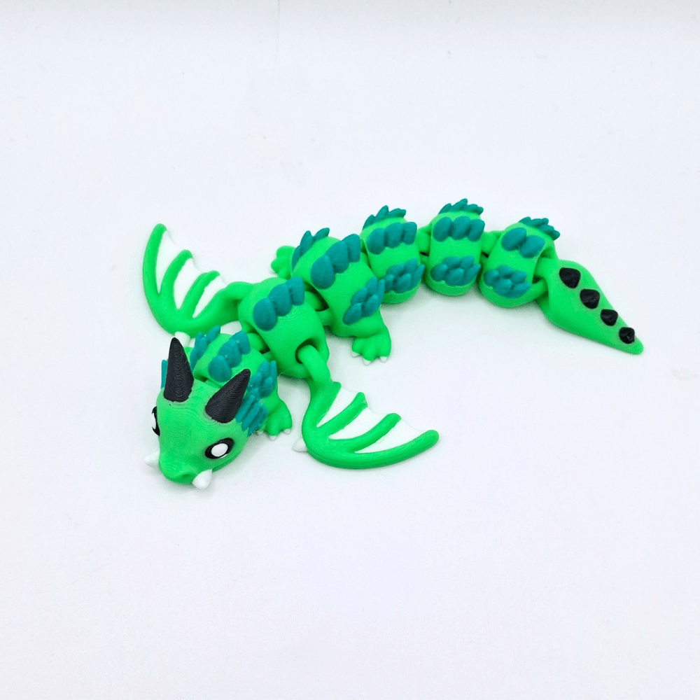 Flexi Forest Dragon | Dans Fidget Foundry Exclusive