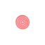 Magnetic Slider Fidget with Sensory Rings, Light Pink and Hot Pink