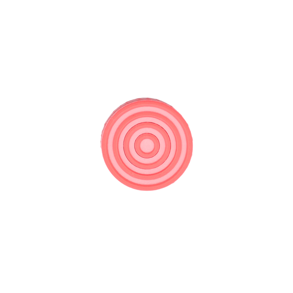Magnetic Slider Fidget with Sensory Rings, Light Pink and Hot Pink