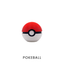 Poke Ball Clickers featuring a vibrant red and white design, perfect for stress relief and concentration.