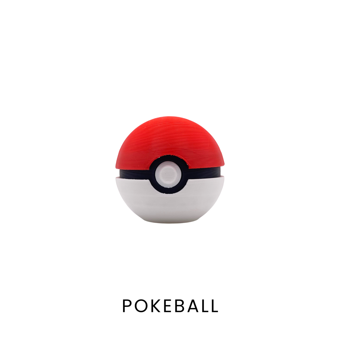 Poke Ball Clickers featuring a vibrant red and white design, perfect for stress relief and concentration.
