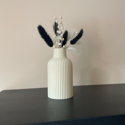 beige vase bottle style shape home decor
