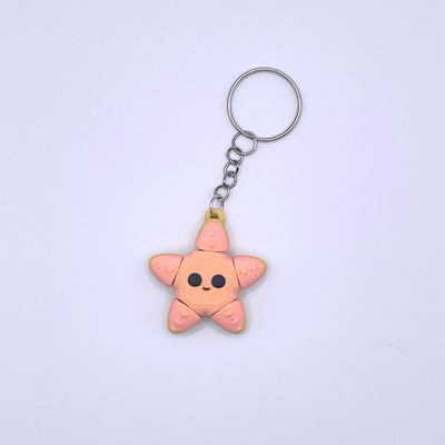 starfish keyring
