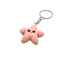 rainbow starfish keyring 
