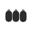 sensory texture tags black