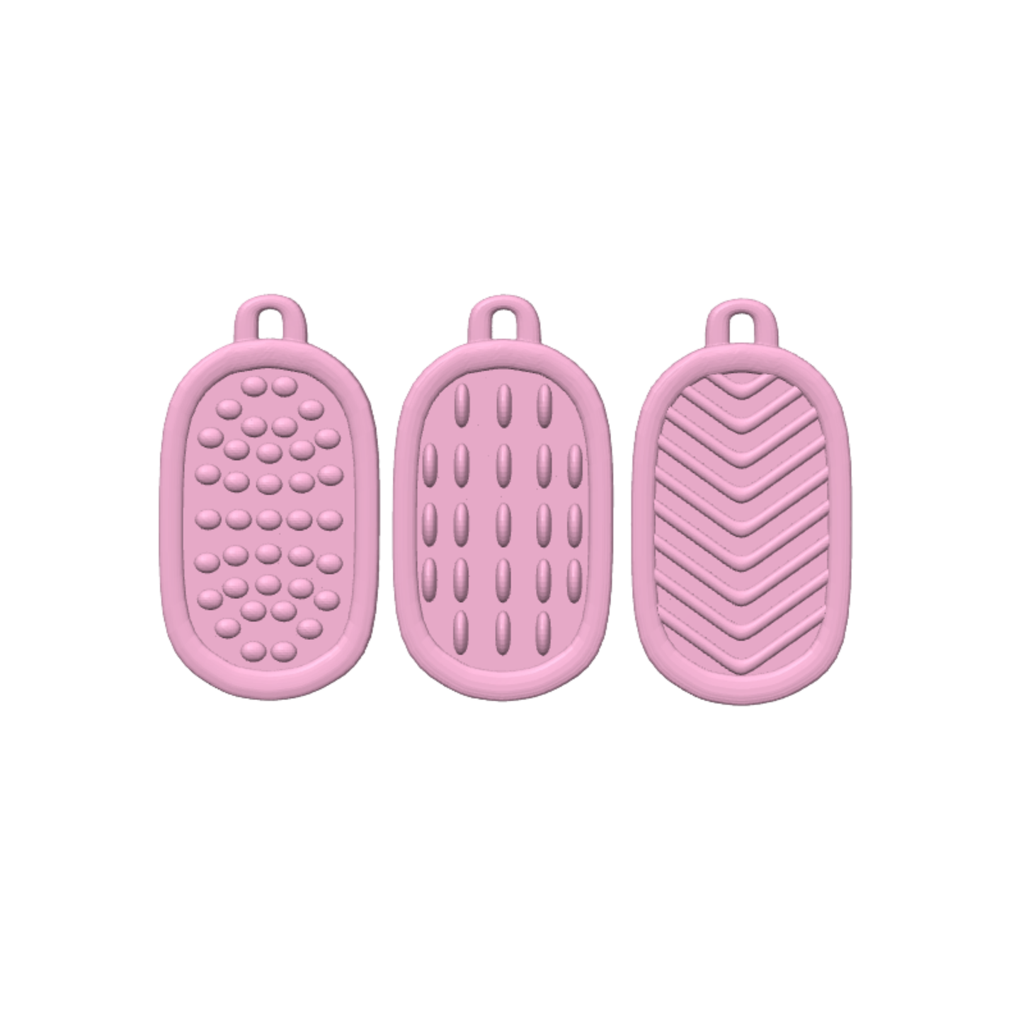 sensory texture tags pink