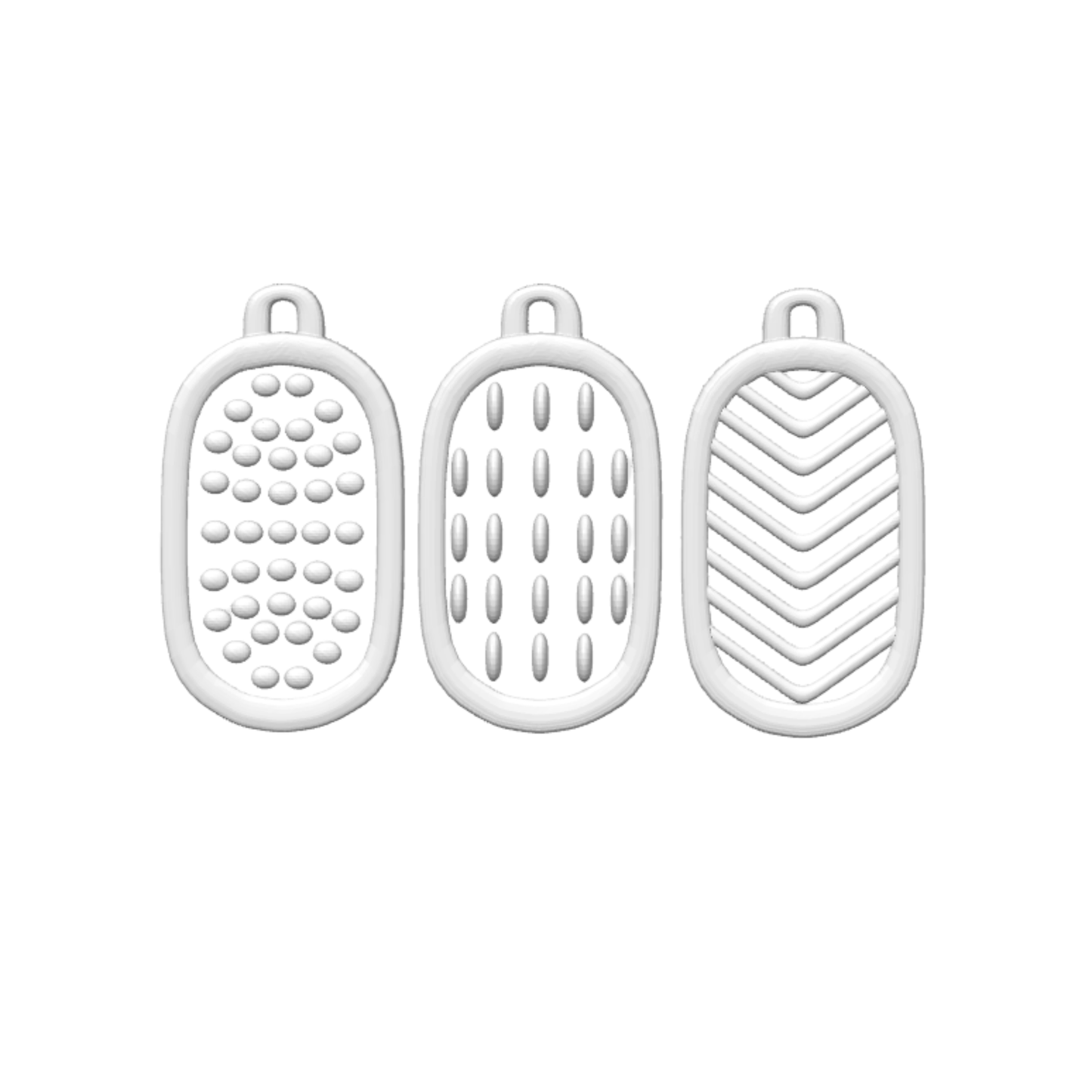 sensory texture tags white